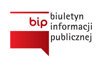logo BIP w kolorze białym i czerwonym